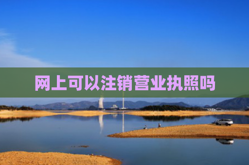 网上可以注销营业执照吗
