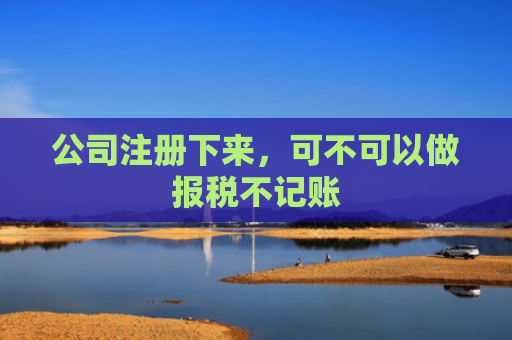 公司注册下来，可不可以做报税不记账
