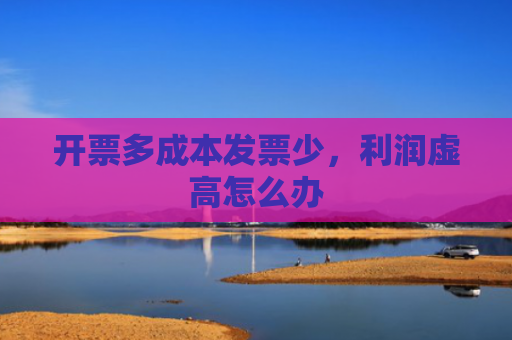 开票多成本发票少，利润虚高怎么办
